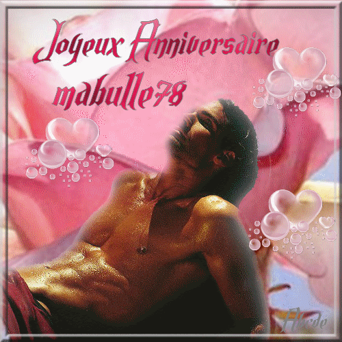 bonne anniversaire petite bulle 